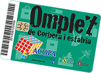 Targeta omplet Targeta omplet